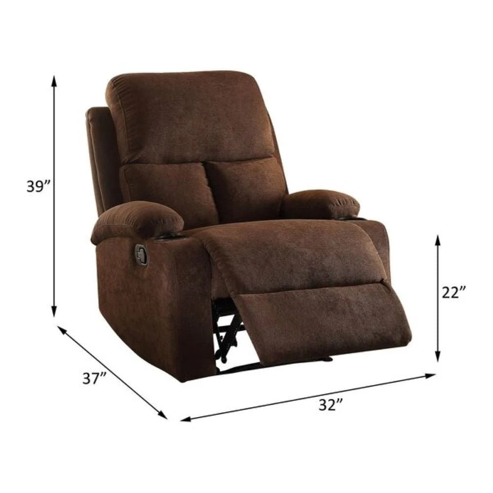 Fabio Fabric Manual Recliner – Abi Convenient Store