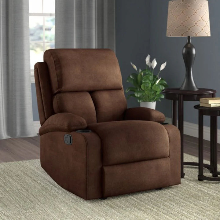 Fabio Fabric Manual Recliner – Abi Convenient Store
