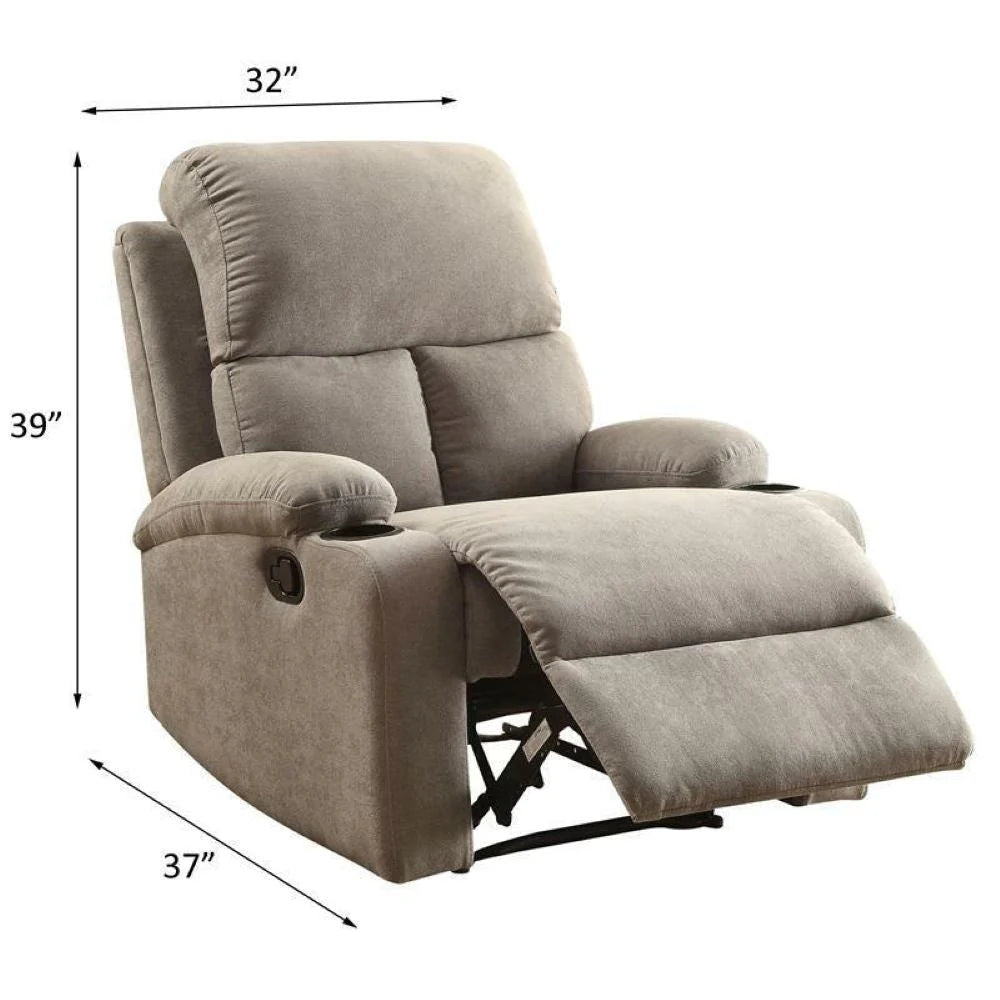 Fabio Fabric Manual Recliner – Abi Convenient Store