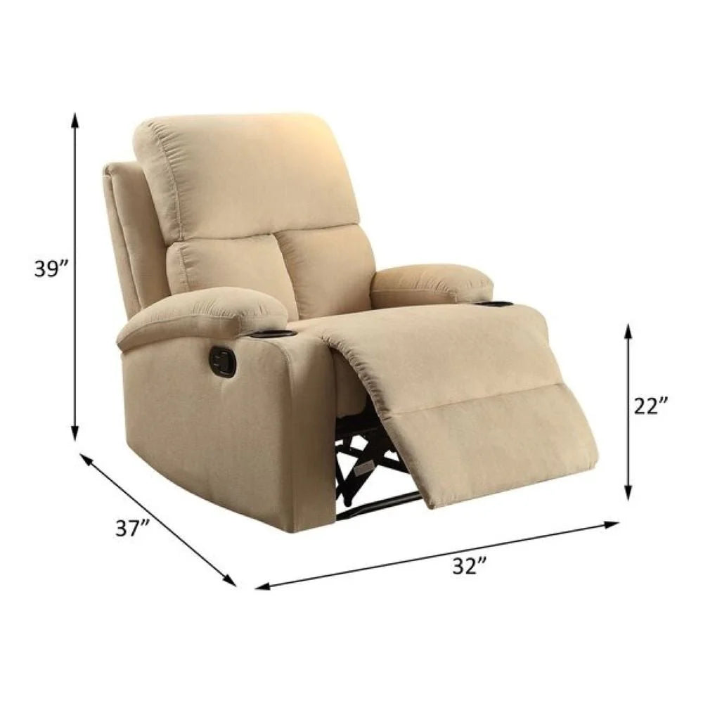 Fabio Fabric Manual Recliner – Abi Convenient Store