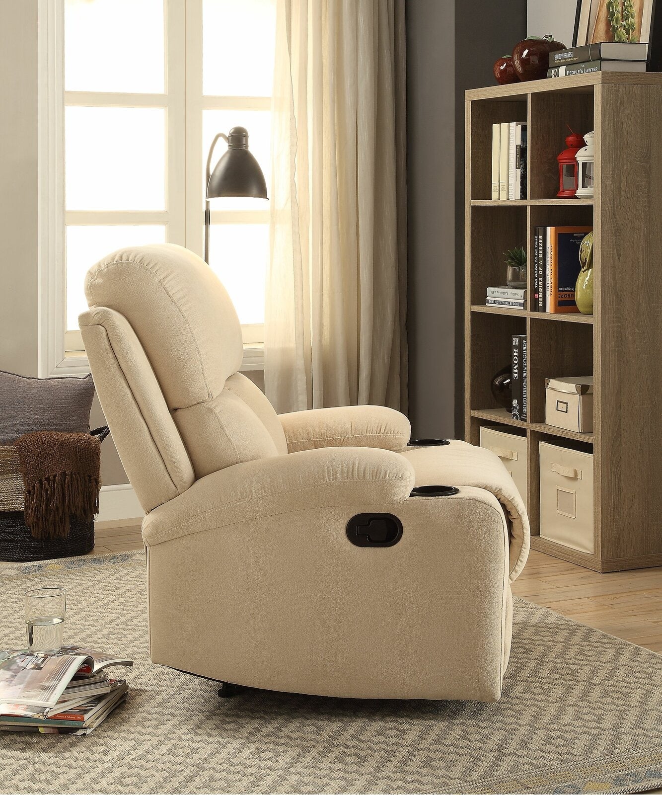 Fabio Fabric Manual Recliner – Abi Convenient Store