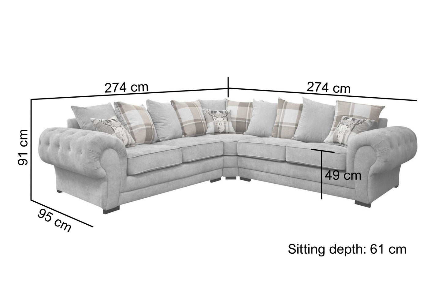 Verona Corner Sofa | ABI Convenient Store UK