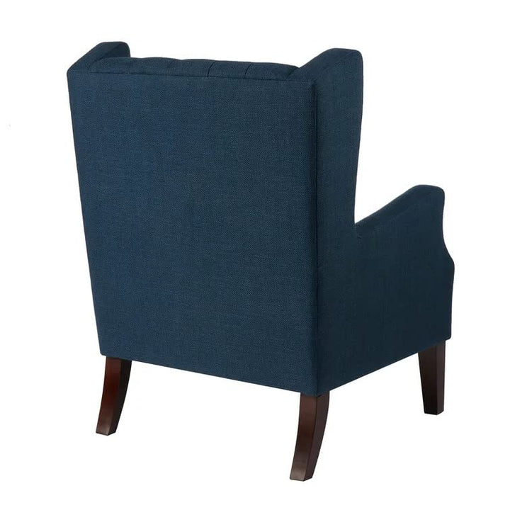 Frank 1 Seater Wide Tufted Wingback Upholstered Wing Chair – Abi Convenient Store