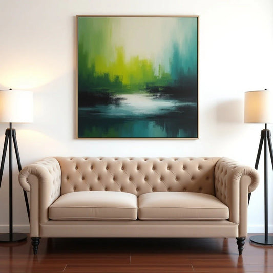 Hendrix Solid Wood Fabric Chesterfield Sofa – Abi Convenient Store