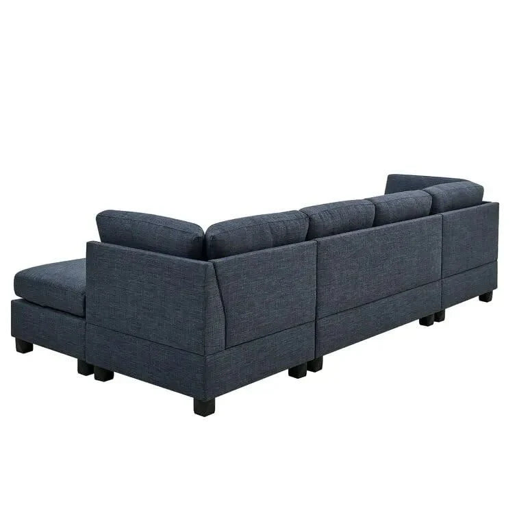 Ailey U-Shape Sofa – Modern Spacious Sectional Couch