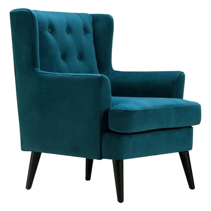 Jack 1 Seater Upholstered Tufted Wing Chair – Abi Convenient Store