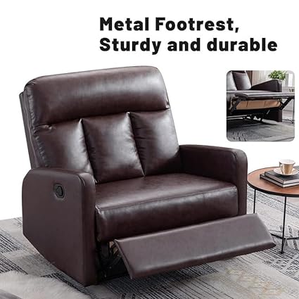 James 1 Seater Leatherette Manual Recliner – Abi Convenient Store