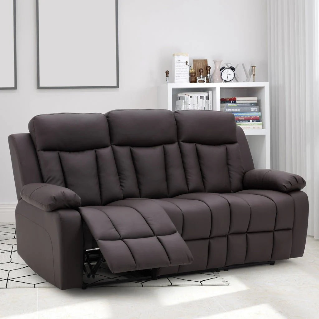 Janet Leatherette Manual Recliner | 1, 2, 3 Seater – Abi Convenient Store