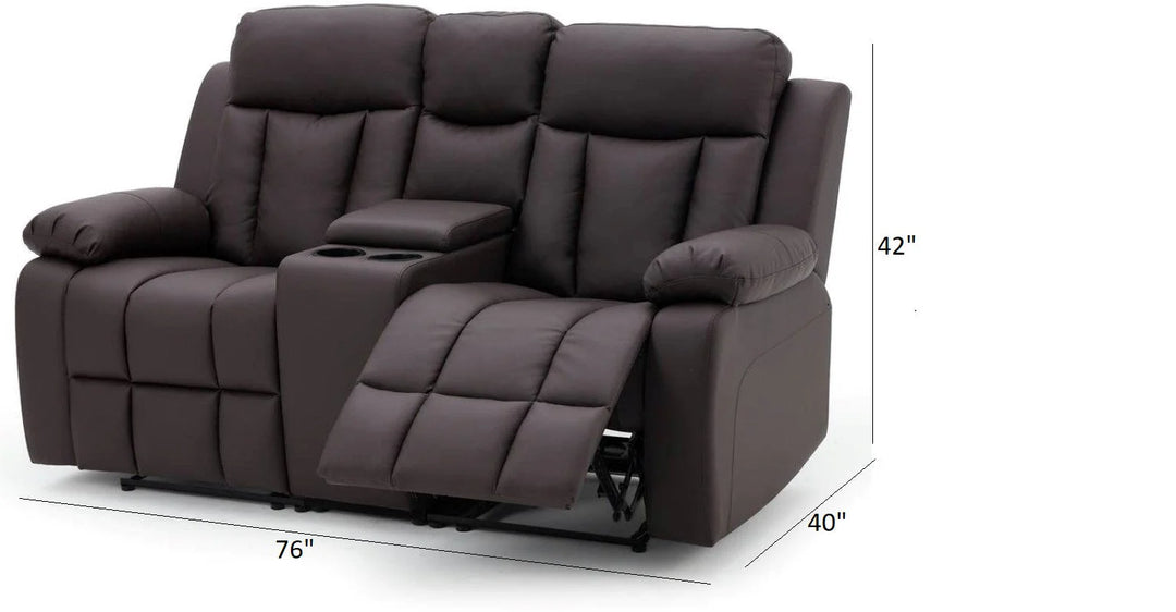 Janet Leatherette Manual Recliner | 1, 2, 3 Seater – Abi Convenient Store