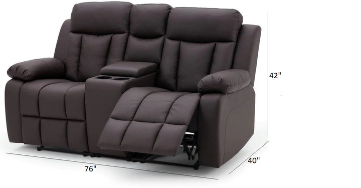 Janet Leatherette Manual Recliner | 1, 2, 3 Seater – Abi Convenient Store