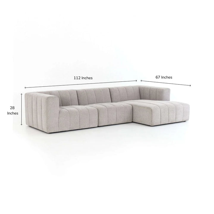 Jerry L Shape Sofa – Abi Convenient Store