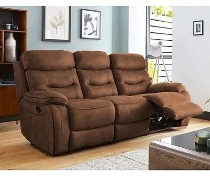 Joel 3 Seater Manual Recliner