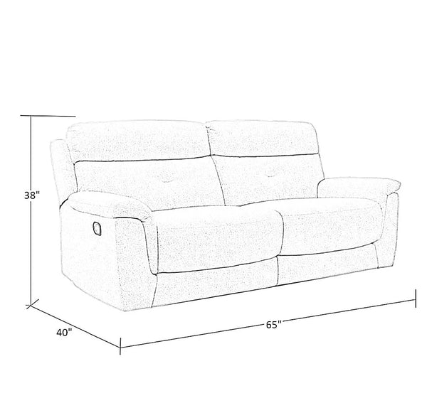 Lancer Manual Fabric Recliner| 1, 2 Seater Manual Fabric Recliner – Abi Convenient Store