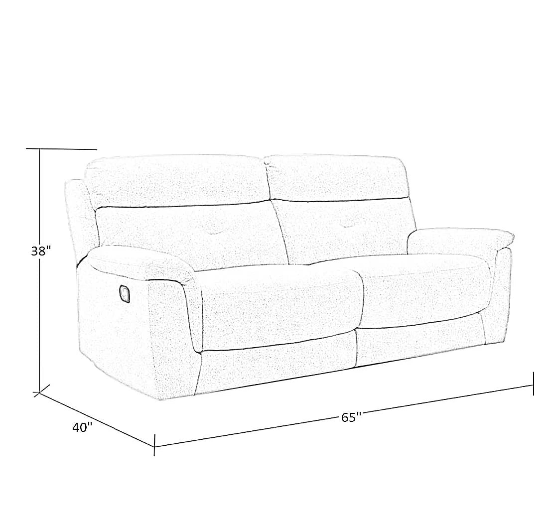 Lancer Manual Fabric Recliner| 1, 2 Seater Manual Fabric Recliner – Abi Convenient Store