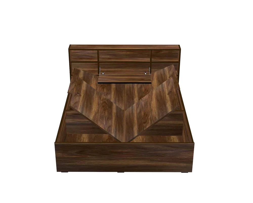 Magnus Engineered Wood Bed with Box Storage | Abi Convenient Store