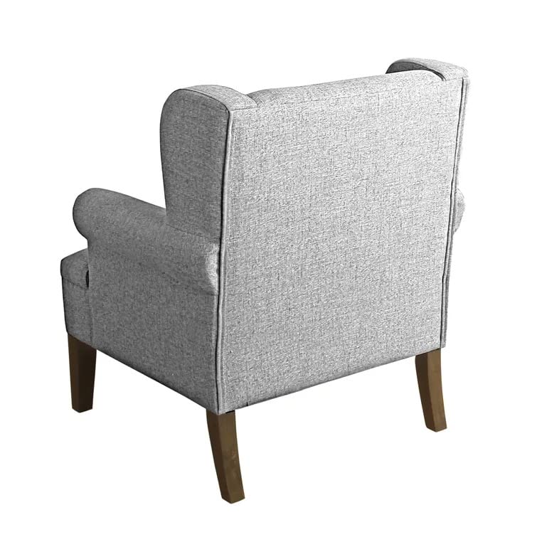 Maria 1 Seater Upholstered Wing Chair – Abi Convenient Store