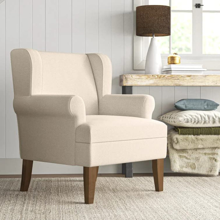 Maria 1 Seater Upholstered Wing Chair – Abi Convenient Store