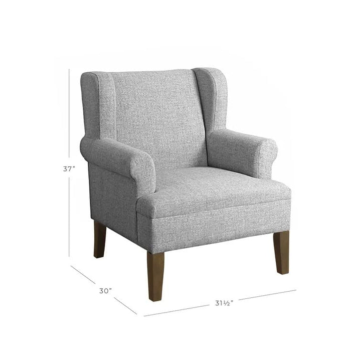 Maria 1 Seater Upholstered Wing Chair – Abi Convenient Store