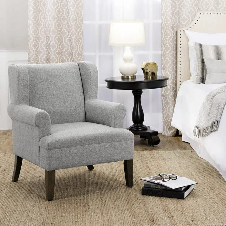 Maria 1 Seater Upholstered Wing Chair – Abi Convenient Store