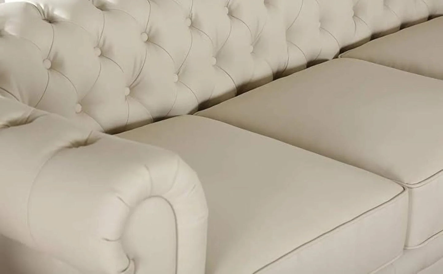 Marina Solid Wood Chesterfield Sofa – Abi Convenient Store