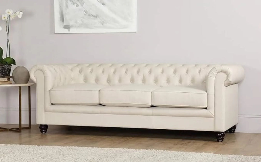 Marina Solid Wood Chesterfield Sofa – Abi Convenient Store