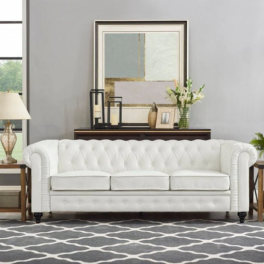 Marina Solid Wood Chesterfield Sofa – Abi Convenient Store