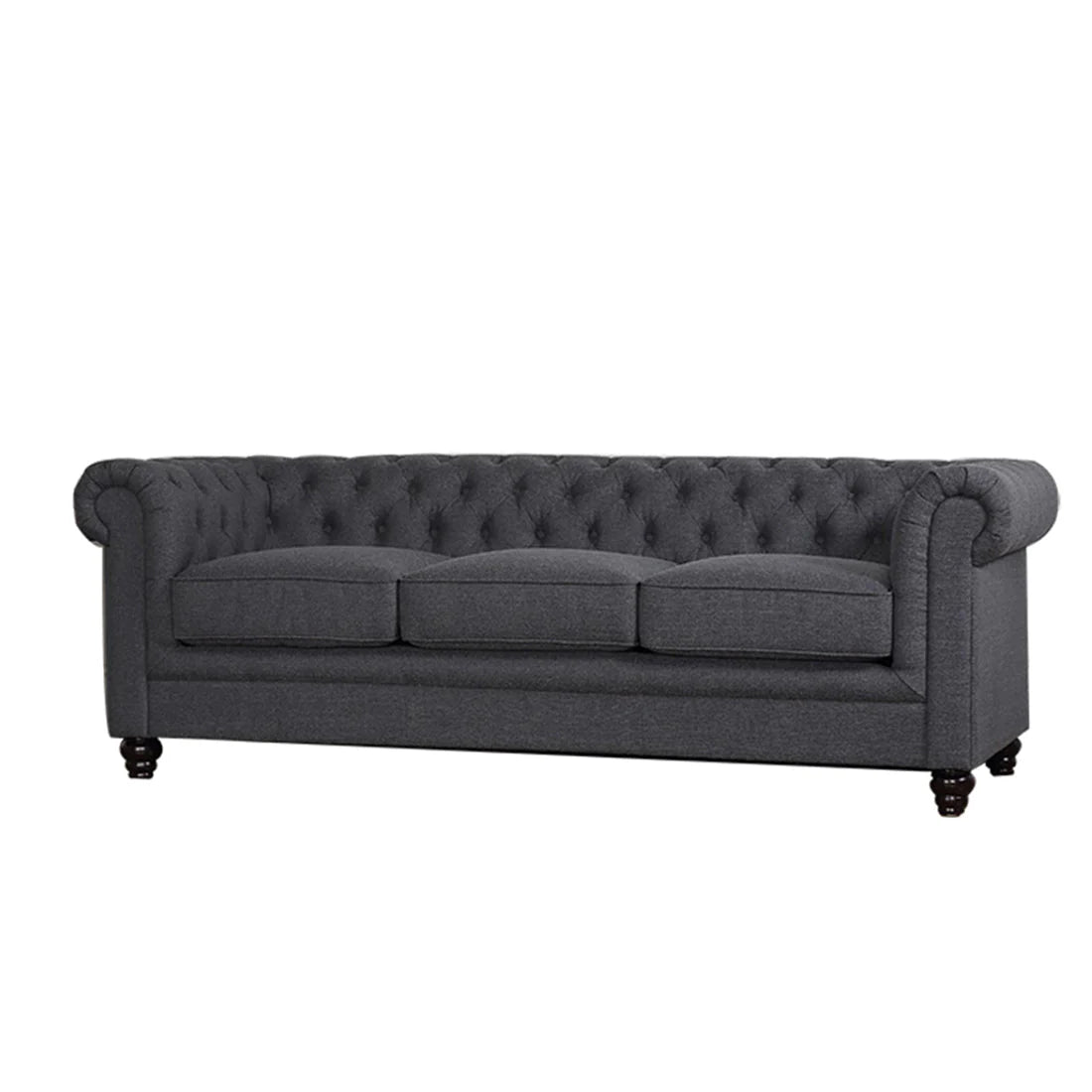 Marina Solid Wood Chesterfield Sofa – Abi Convenient Store