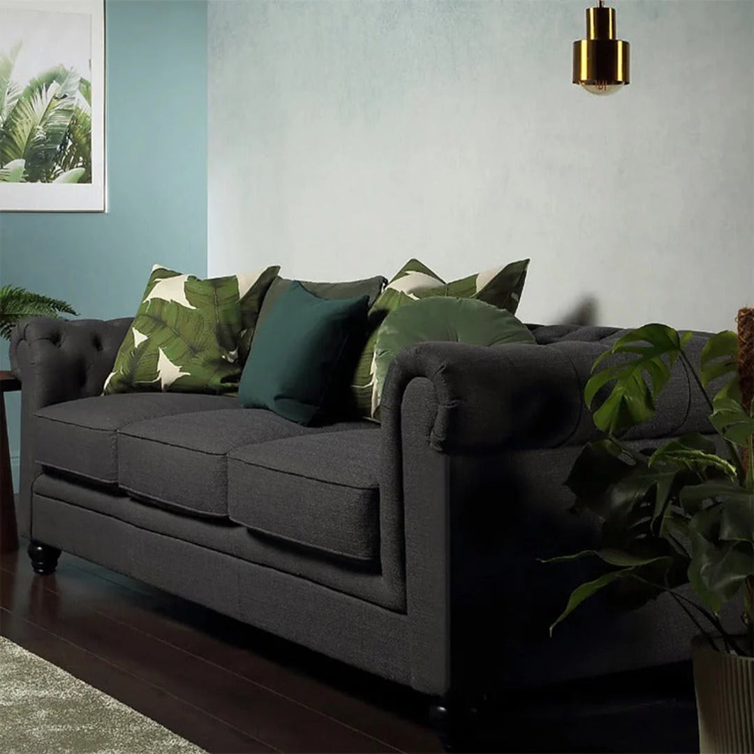 Marina Solid Wood Chesterfield Sofa – Abi Convenient Store