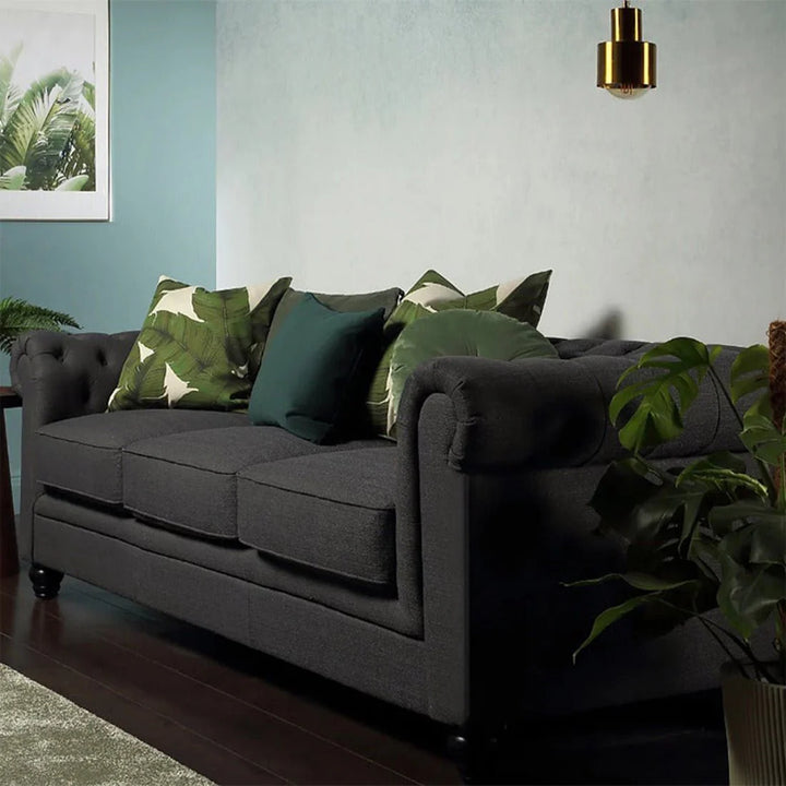 Marina Solid Wood Chesterfield Sofa – Abi Convenient Store