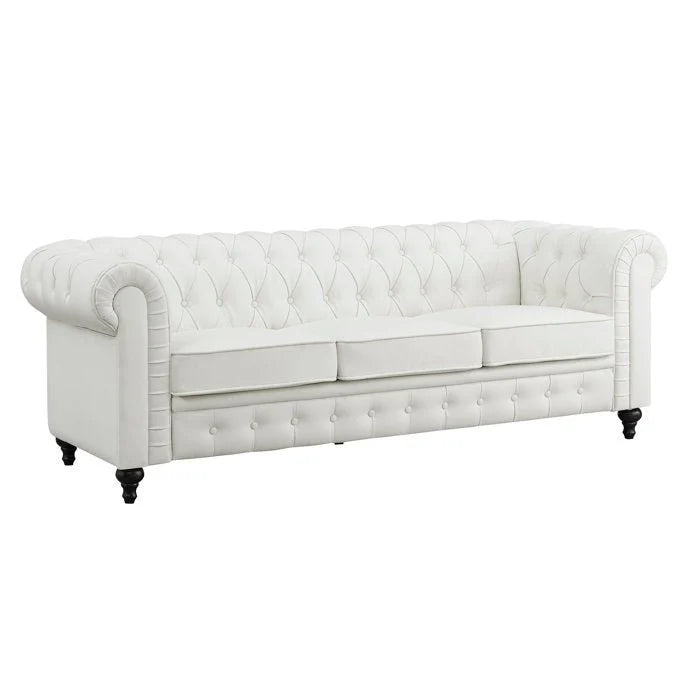 Marina Solid Wood Chesterfield Sofa – Abi Convenient Store