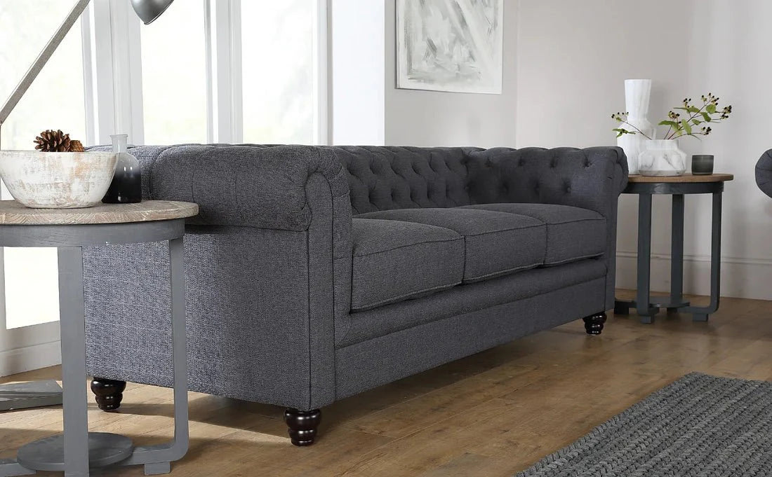 Marina Solid Wood Chesterfield Sofa – Abi Convenient Store