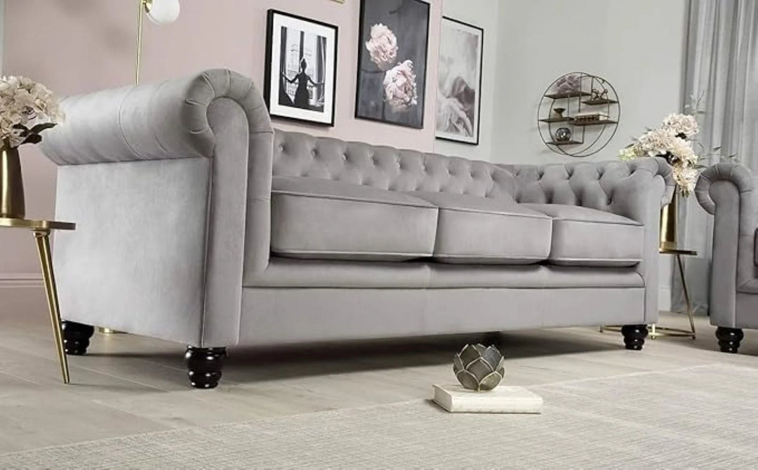 Marina Solid Wood Chesterfield Sofa – Abi Convenient Store