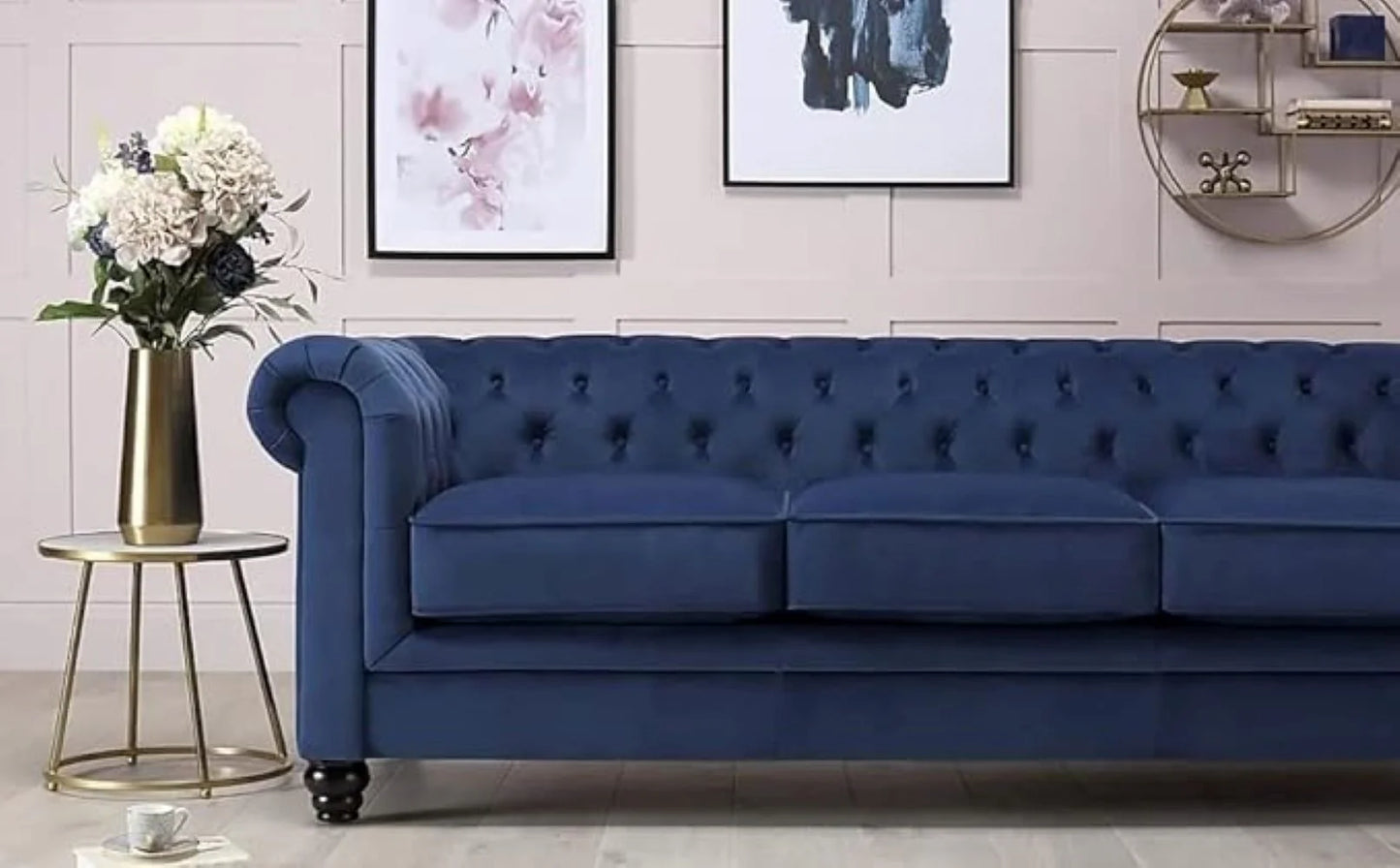 Marina Solid Wood Chesterfield Sofa – Abi Convenient Store