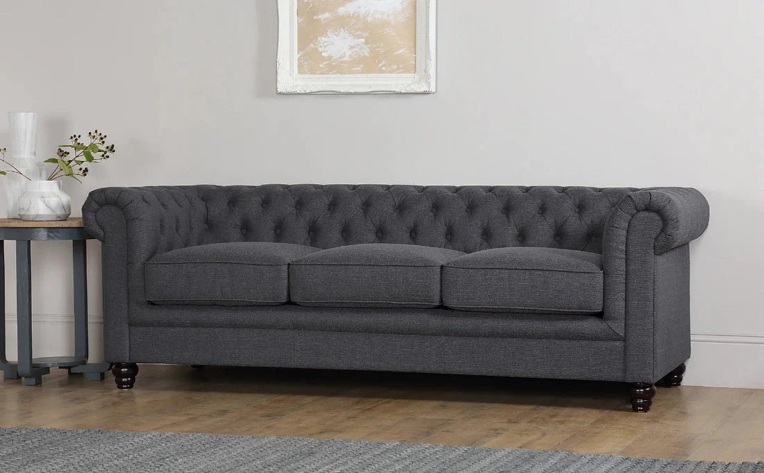 Marina Solid Wood Chesterfield Sofa – Abi Convenient Store