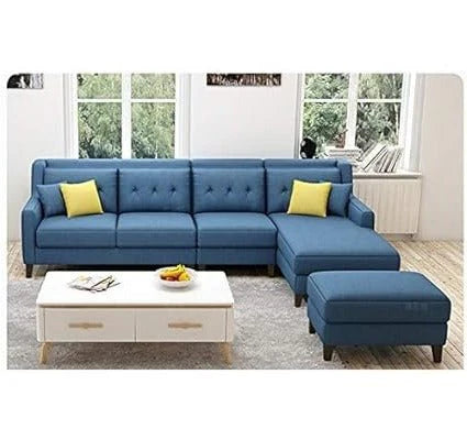 Milner L Shape Sofa with Ottoman – Abi Convenient Store
