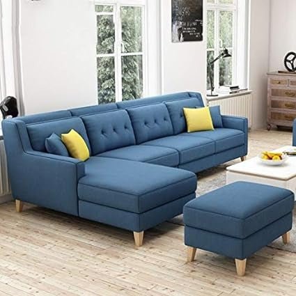 Milner L Shape Sofa with Ottoman – Abi Convenient Store