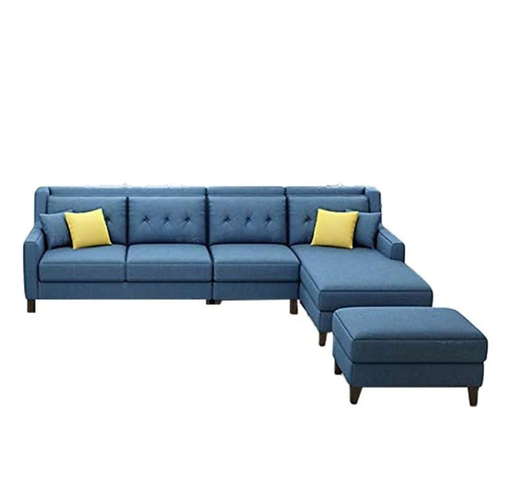 Milner L Shape Sofa with Ottoman – Abi Convenient Store