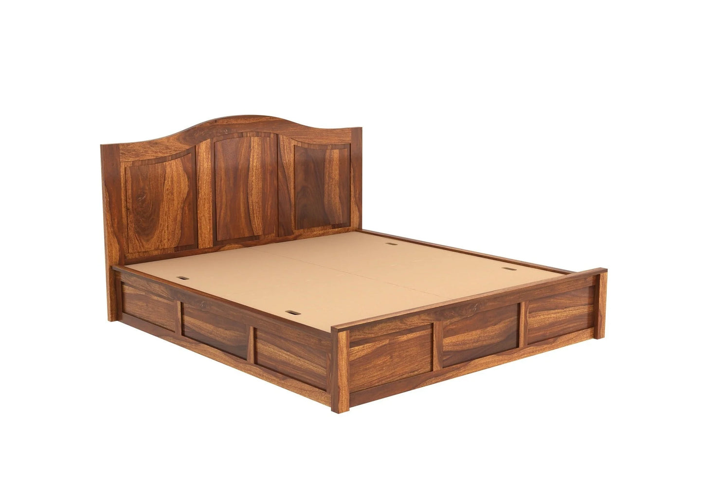 Nectar Sheesham Wood Bed with Box Storage | Abi Convenient Store