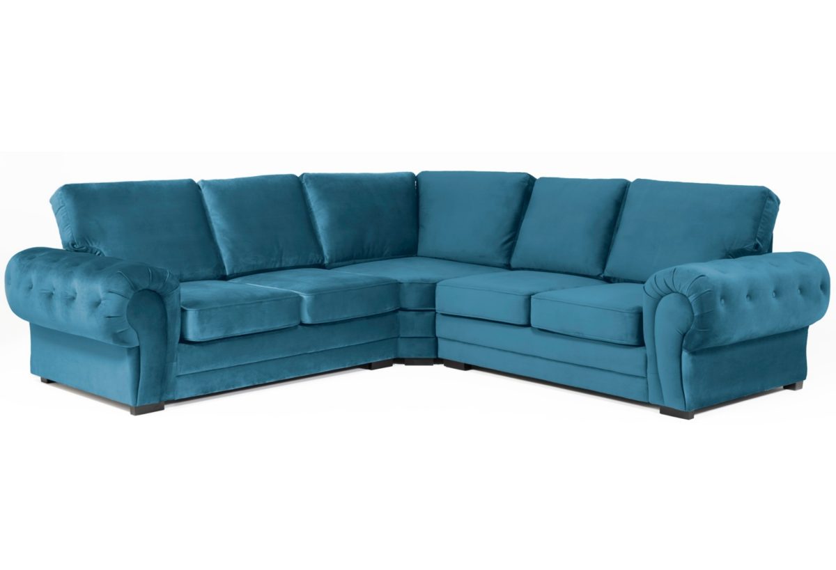 Verona Velvet Corner Sofa – ABI Convenient Store
