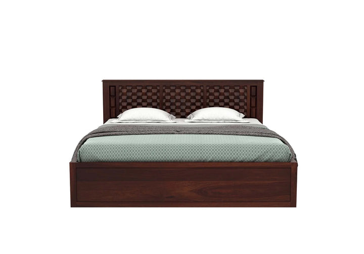 Persia Sheesham Wood Bed with Box Storage | Abi Convenient Store