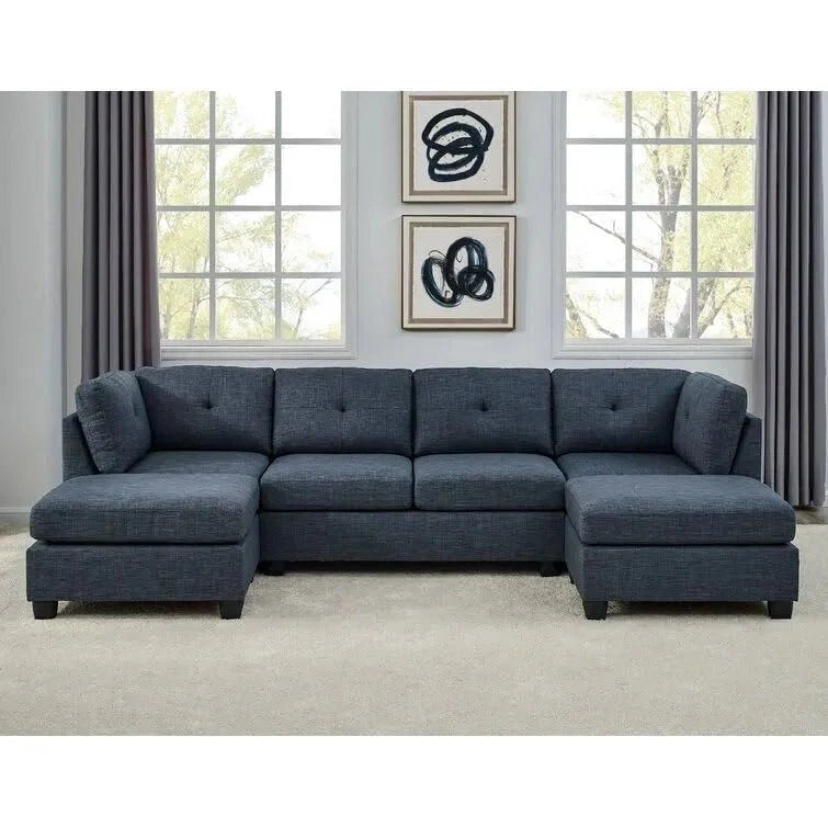 Ailey U-Shape Sofa – Modern Spacious Sectional Couch