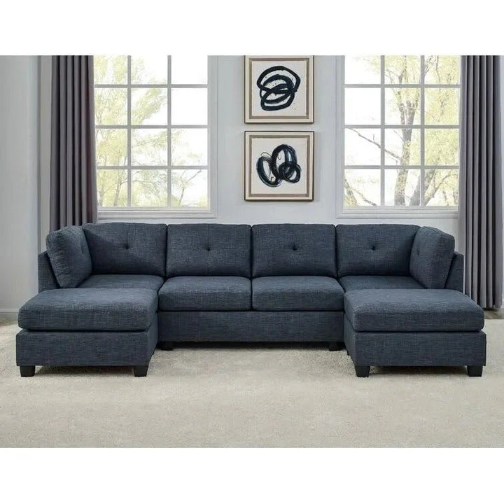 Ailey U-Shape Sofa – Modern Spacious Sectional Couch