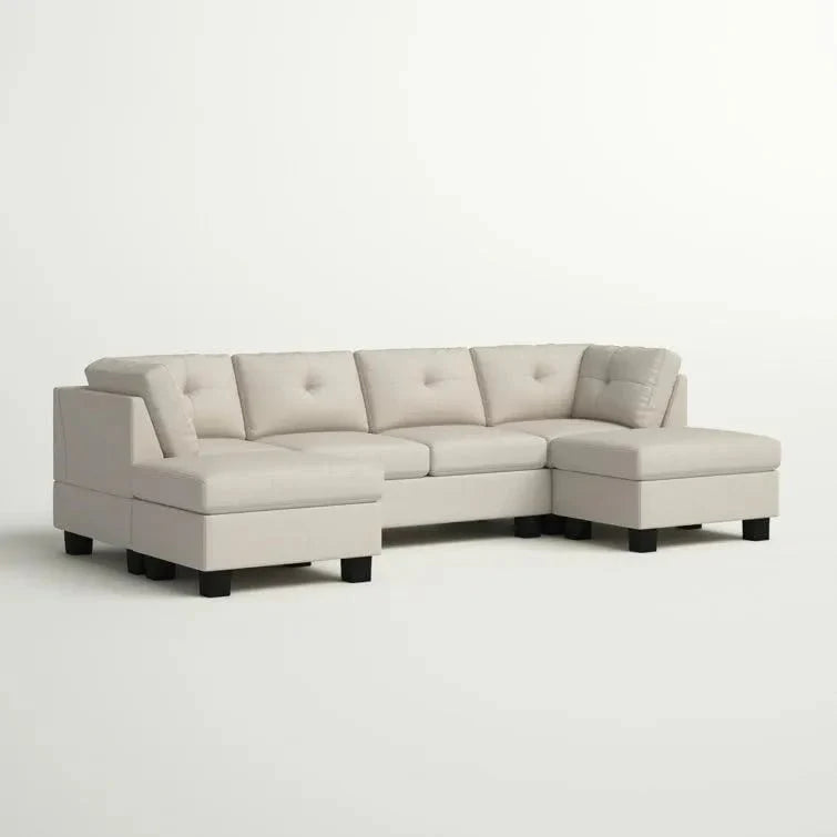 Ailey U-Shape Sofa – Modern Spacious Sectional Couch