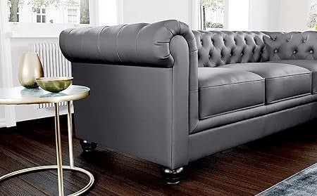Simpson Solid Wood Chesterfield Sofa – Abi Convenient Store