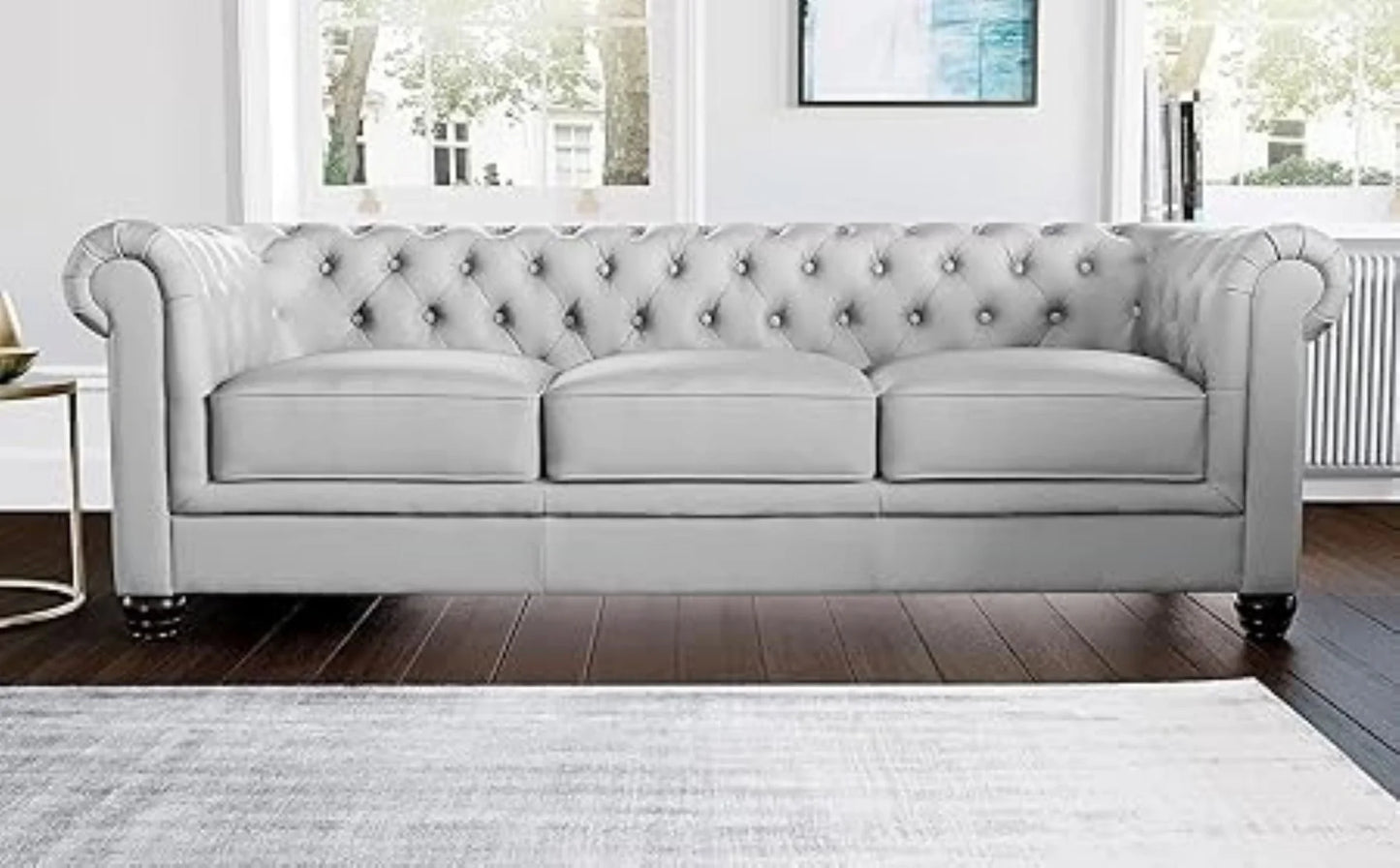 Simpson Solid Wood Chesterfield Sofa – Abi Convenient Store