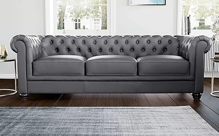 Simpson Solid Wood Chesterfield Sofa – Abi Convenient Store