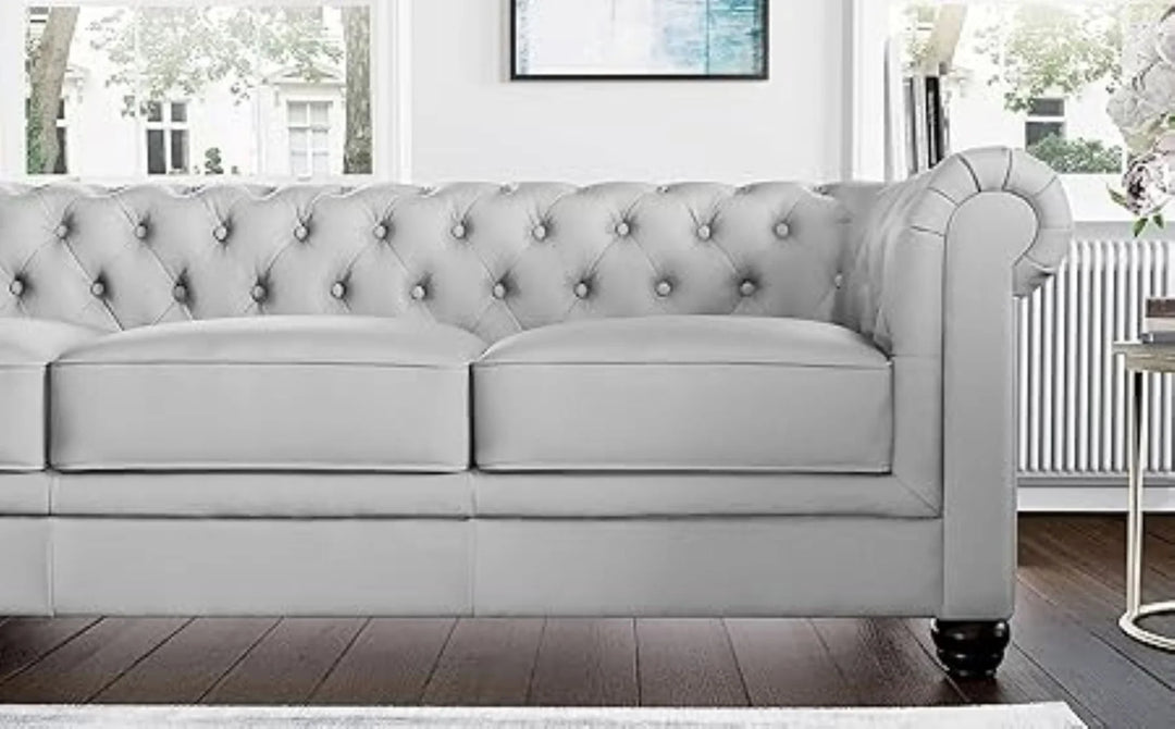 Simpson Solid Wood Chesterfield Sofa – Abi Convenient Store