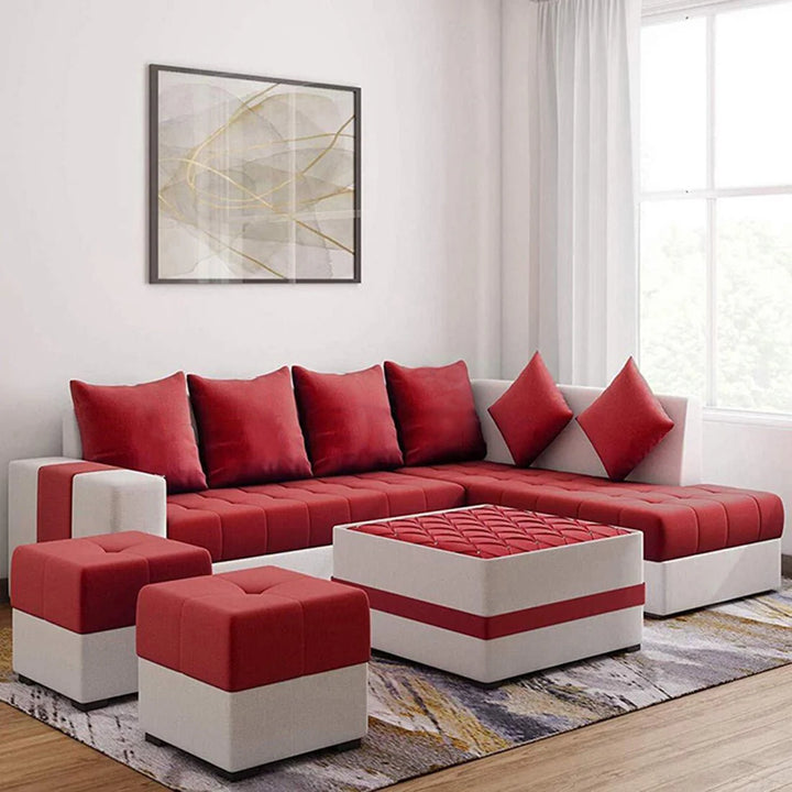 Steffan L-Shape Sofa – Modern Comfortable Sectional Couch