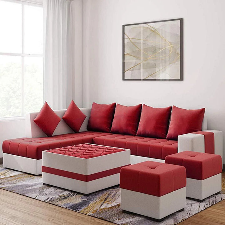 Steffan L-Shape Sofa – Modern Comfortable Sectional Couch