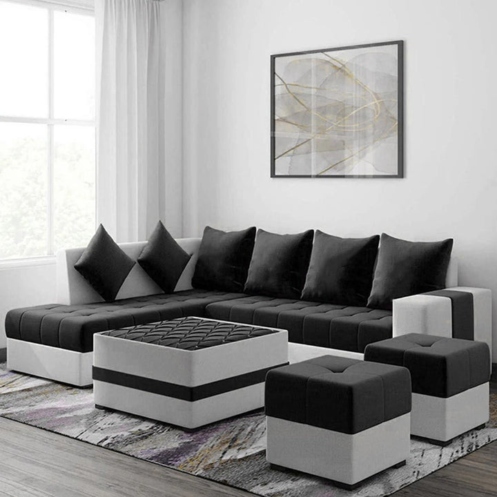 Steffan L-Shape Sofa – Modern Comfortable Sectional Couch